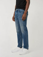 True Religion Men Blue Solid Slim Fit SN Geno Jeans