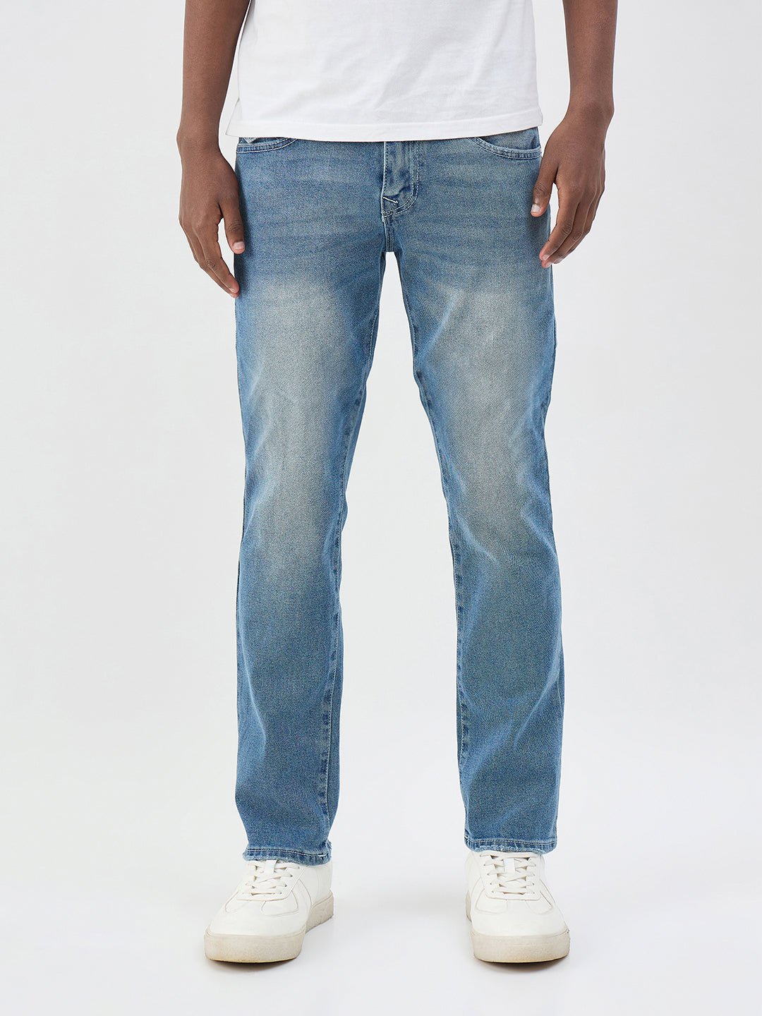 True Religion Men SN Blue Straight Fit Jeans