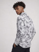 True Religion Men White Tie-Dye Regular Fit Shirt