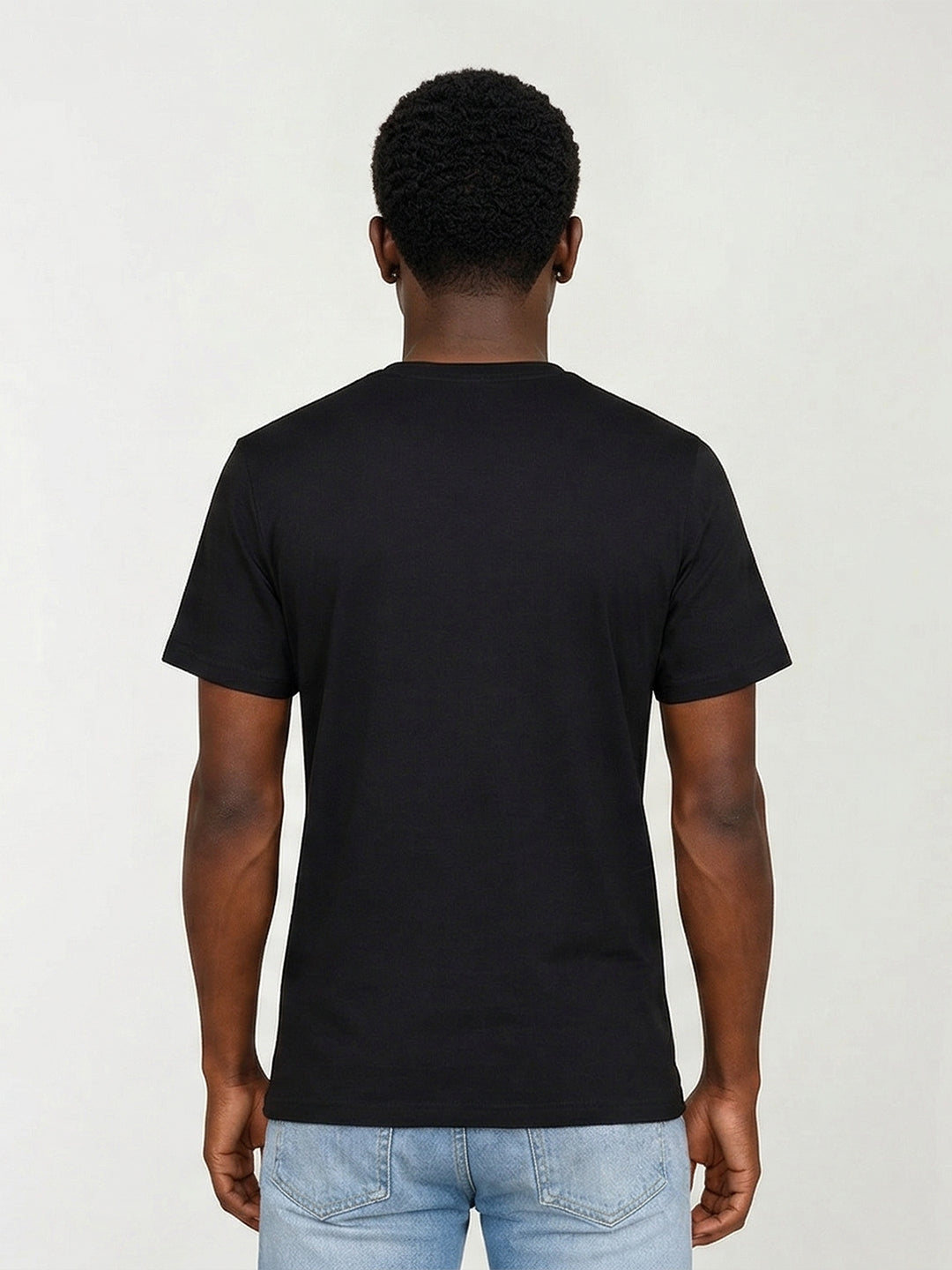 True Religion Men Black Printed Regular Fit T-Shirt