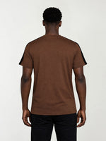 True Religion Men Brown Printed Regular Fit T-Shirt