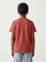 True Religion Boys Red Solid Regular Fit T-Shirt