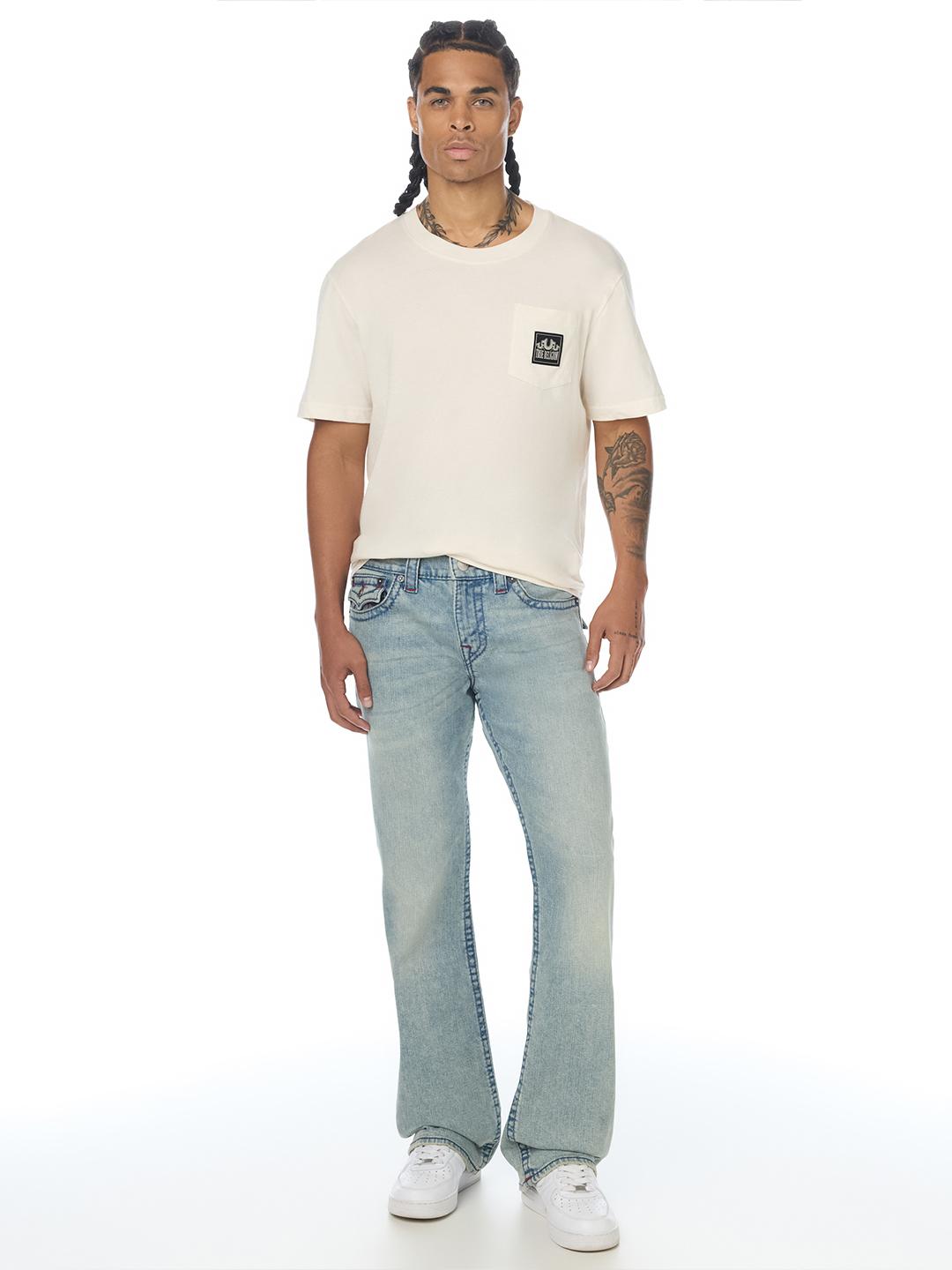 True Religion Blue Billy Big T Stretchable Bootcut Fit Jeans