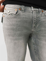 True Religion Grey Slim Fit Rocco SN Stretchable Jeans
