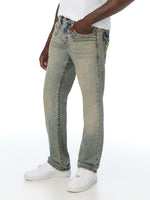 True Religion Blue Ricky Big T Stretchable Straight Fit Jeans