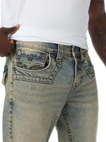 True Religion Blue Ricky Big T Stretchable Straight Fit Jeans
