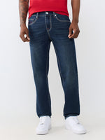True Religion Blue Slim Fit Geno Big T Stretchable Jeans