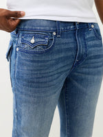 True Religion Blue Slim Fit Geno Big T Stretchable Jeans