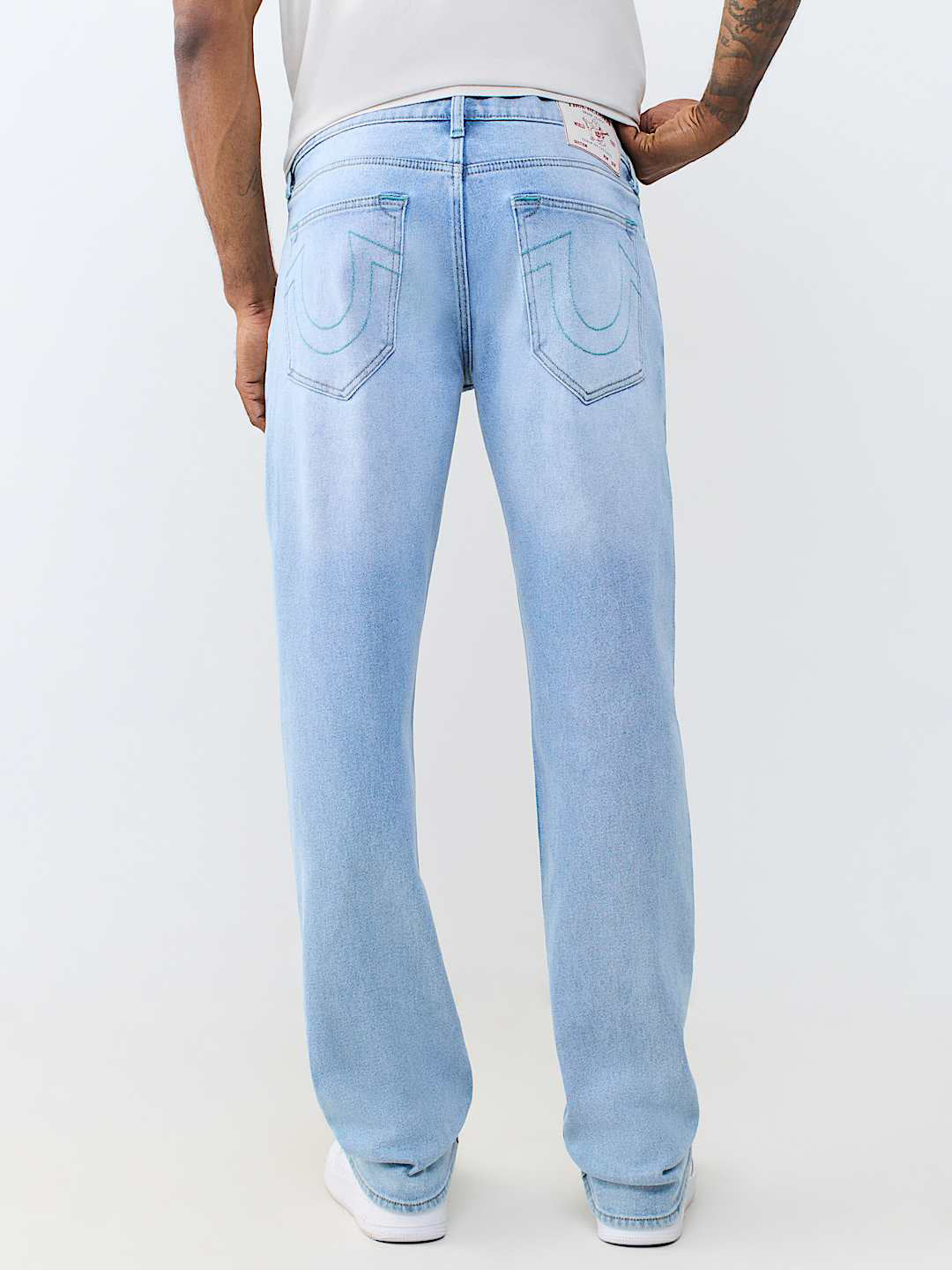 True Religion Blue Straight Fit Ricky SN Stretchable Jeans
