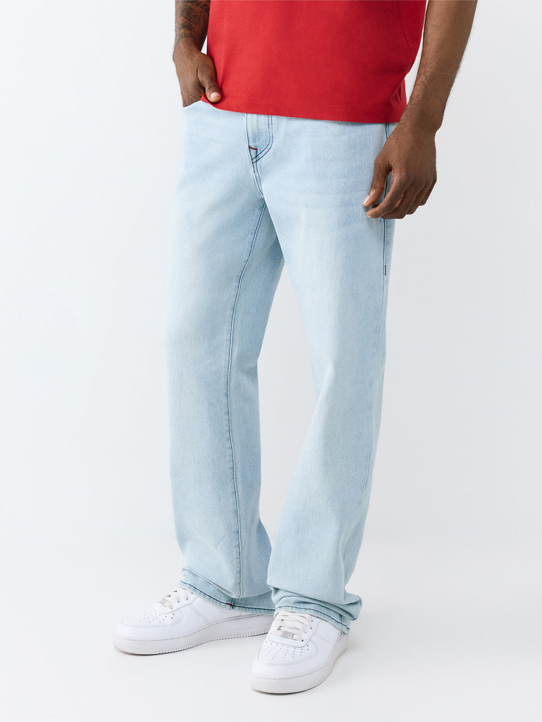 True Religion Blue Bootcut Billy SN Stretchable Jeans