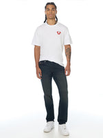 True Religion Blue Geno Applique SN Stretchable Slim Fit Jeans