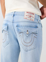 True Religion Blue Slim Fit Geno Big T Stretchable Jeans