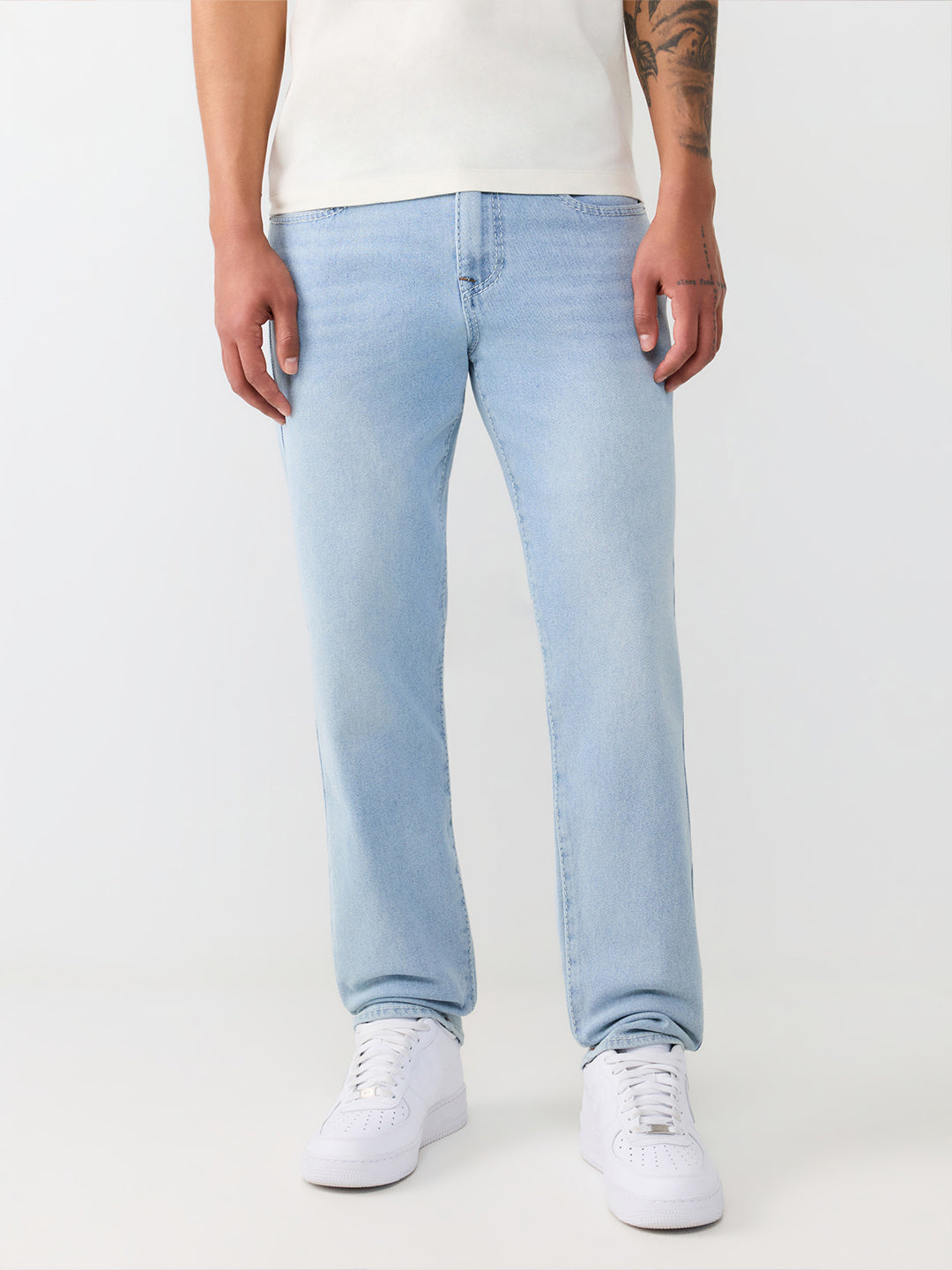 True Religion Blue Slim Fit Geno Big T Stretchable Jeans