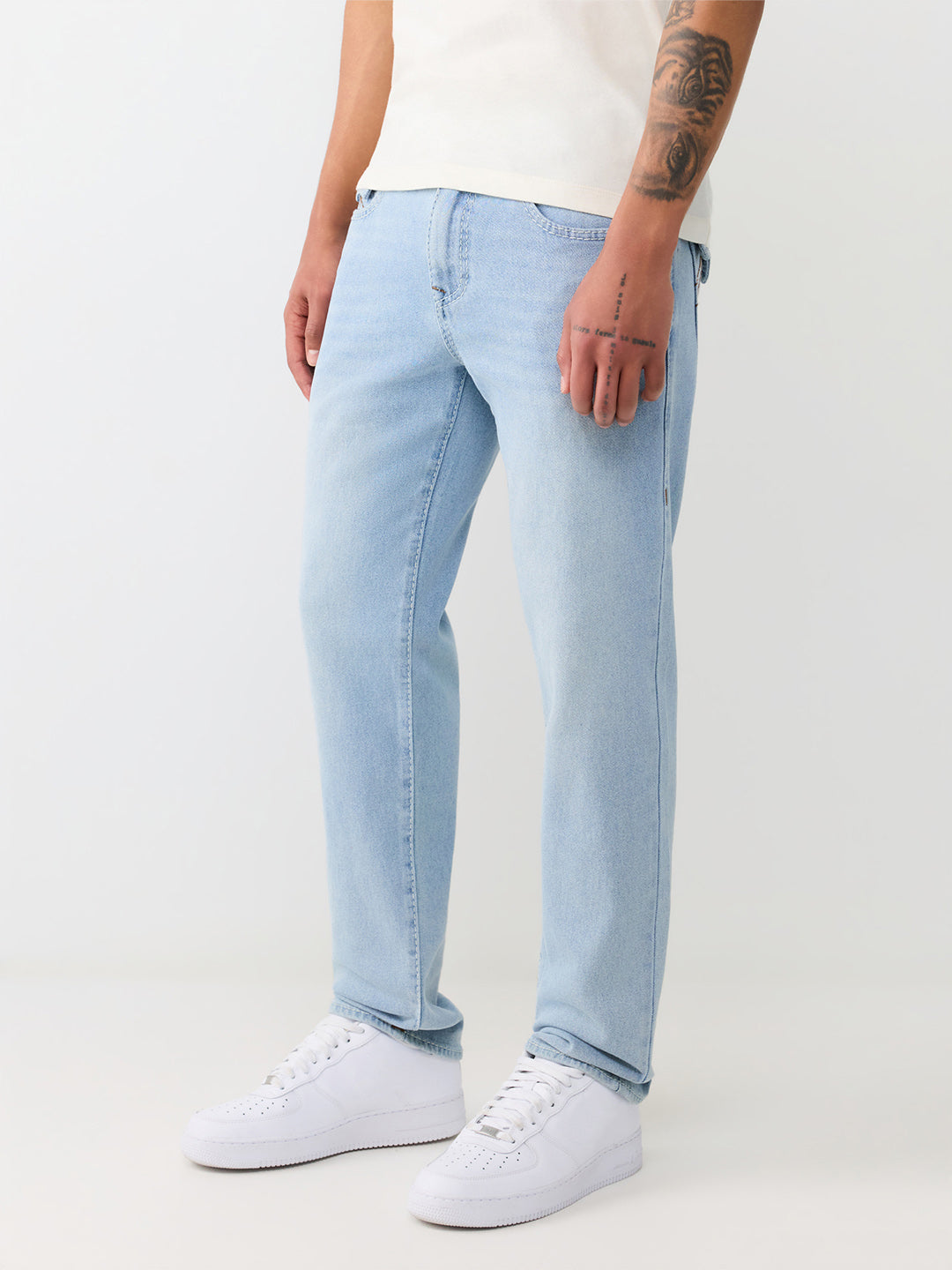 True Religion Blue Slim Fit Geno Big T Stretchable Jeans