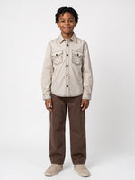 True Religion Boys Off White Solid Regular Fit Shirt