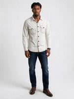 True Religion Men White Solid Regular Fit Shirt