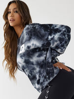True Religion Black Tie - Dye Relaxed Fit Sweatshirt
