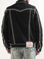True Religion Lightweight Rope Stitch Denim Jacket