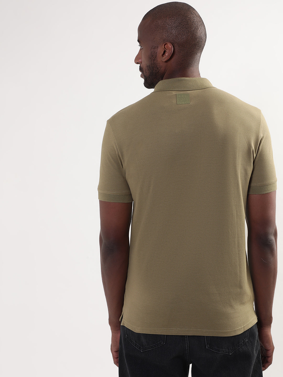 True Religion Martini Olive Regular Fit Polo T-Shirt