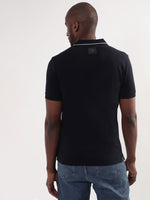 True Religion Peacoat Regular Fit Polo T-Shirt