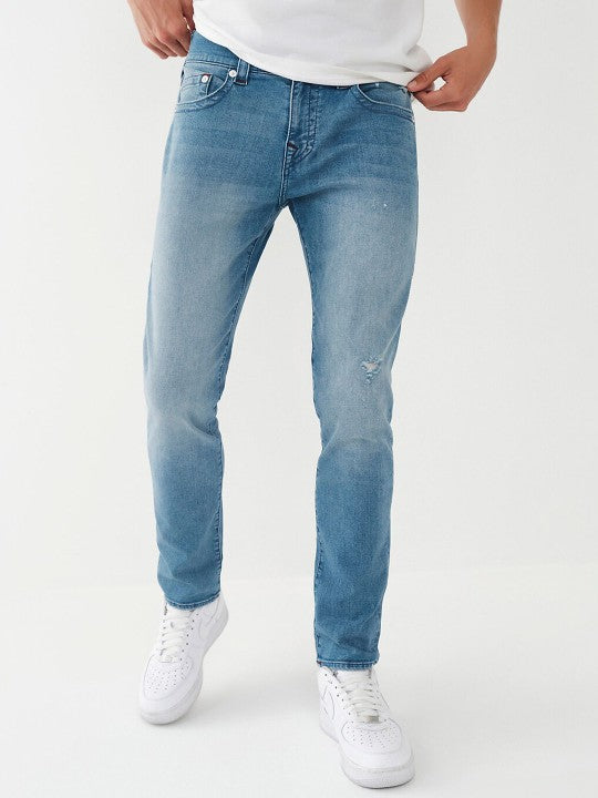 True Religion Men SN Rocco Skinny Fit Light Wash Jeans