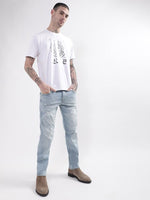 True Religion White Graphic Logo Regular Fit Tshirt
