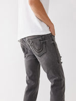 True Religion Men Big QT Rocco Skinny Fit Mid Rise Jeans