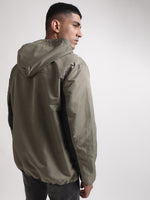 True Religion Men Green Solid Collar Jacket