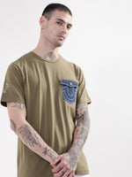 True Religion Olive Regular Fit T-Shirt