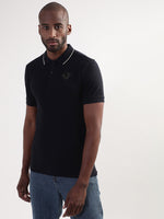 True Religion Peacoat Regular Fit Polo T-Shirt