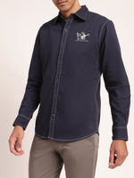 True Religion Navy Regular Fit Shirt