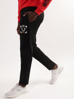 True Religion Jet Black Regular Fit Trackpants