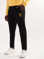 True Religion Jet Black Regular Fit Trackpants