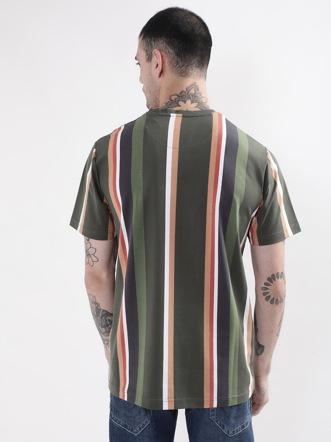 True Religion Multi Digital Logo Regular Fit T-Shirt