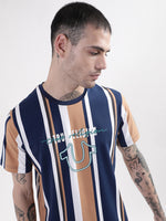 True Religion Multi Digital Logo Regular Fit T-Shirt