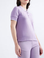 True Religion Purple Fashion Lilac Regular Fit Polo T-Shirt