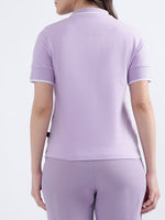 True Religion Purple Fashion Lilac Regular Fit Polo T-Shirt