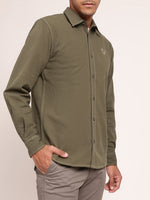 True Religion Olive Regular Fit Shirt