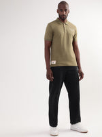 True Religion Martini Olive Regular Fit Polo T-Shirt