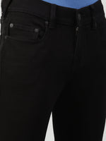 True Religion Men Black Solid Skinny Fit Jeans