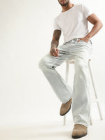 True Religion Men Bootcut Mid-Rise Heavy Fade Jeans