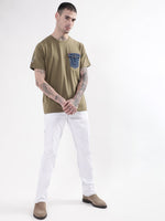 True Religion Olive Regular Fit T-Shirt