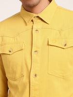 True Religion Yellow Regular Fit Shirt