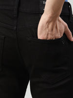 True Religion Men Black Solid Skinny Fit Jeans