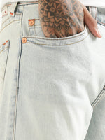 True Religion Men Bootcut Mid-Rise Heavy Fade Jeans