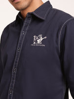 True Religion Navy Regular Fit Shirt