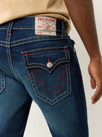 True Religion Men BIG T Geno Skinny Fit Dark Wash Jeans