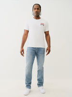 True Religion Men SN Ricky Straight Fit Light Wash Jeans