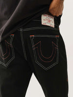True Religion Men SN Ricky Straight Fit Mid Rise Jeans