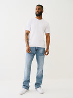 True Religion Men SN Billy Bootcut Fit Light Wash Jeans